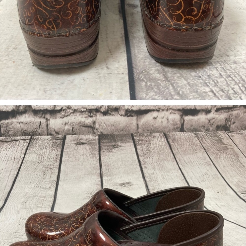 Dansko “20th Anniversary” Limited Edition Clogs 41